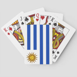 Baraja De Cartas Bandera del Uruguay (Uruguay)