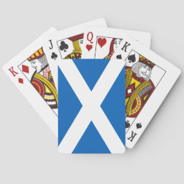 Baraja De Cartas Bandera escocesa (Saltire) (Bandera escocesa)
