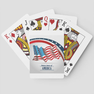 Baraja De Cartas Bandera estadounidense
