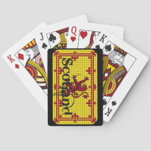 Baraja De Cartas Bandera estándar de Escocia