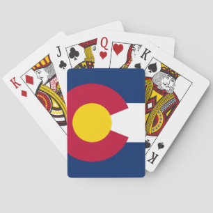 Baraja De Cartas Bandera Estatal de Colorado