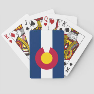Baraja De Cartas Bandera Estatal de Colorado
