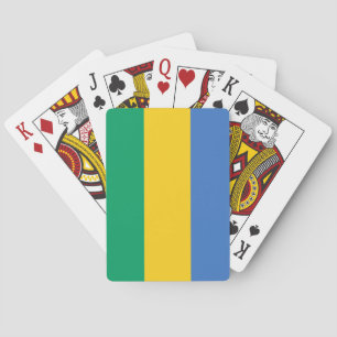 Baraja De Cartas Bandera Gabonesa (Gabón)