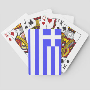 Baraja De Cartas Bandera Griega Totalmente