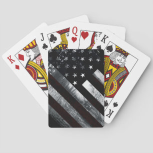 Baraja De Cartas Bandera industrial norteamericana patriótica