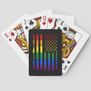 Baraja De Cartas Bandera LGBT Mes del Orgullo Gay Transexual