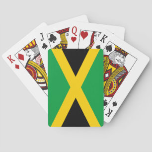 Baraja De Cartas Bandera nacional del mundo de Jamaica