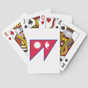 Baraja De Cartas Bandera (nepalesa) de Nepal