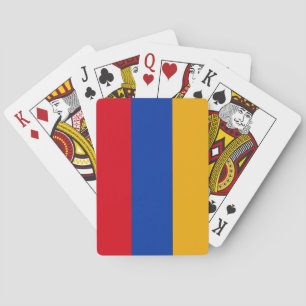 Baraja De Cartas Bandera patriótica armenia