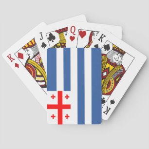 Baraja De Cartas Bandera patriótica de Adjara