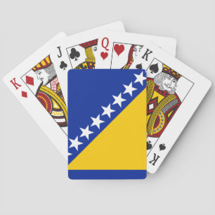 Baraja De Cartas Bandera Patriótica de Bosnia Herzegovina