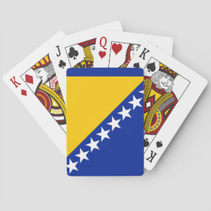 Baraja De Cartas Bandera Patriótica de Bosnia Herzegovina