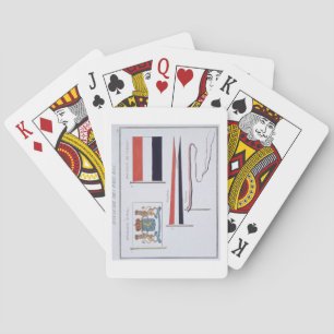 Baraja De Cartas Banderas del Reino de los Países Bajos, de a