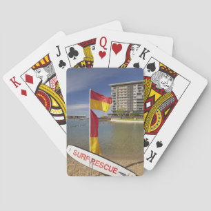 Baraja De Cartas Banderas y tablas de rescate para surf