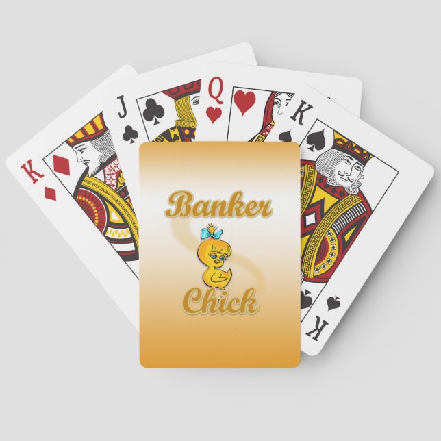 Baraja De Cartas Banker Chick (Reverso)