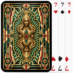 Baraja De Cartas Banshee, Art Deco Mitológico