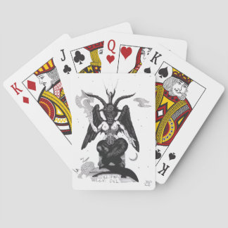 Baraja De Cartas Baphomet, la cabra sabática.