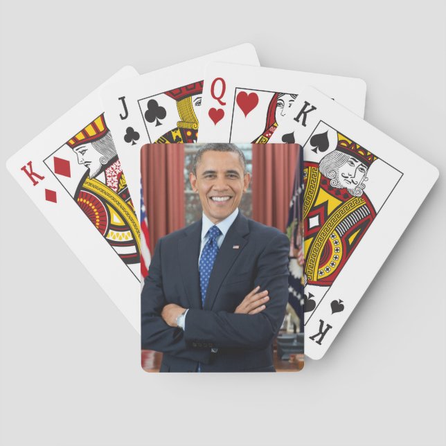 Baraja De Cartas Barack Obama (Reverso)