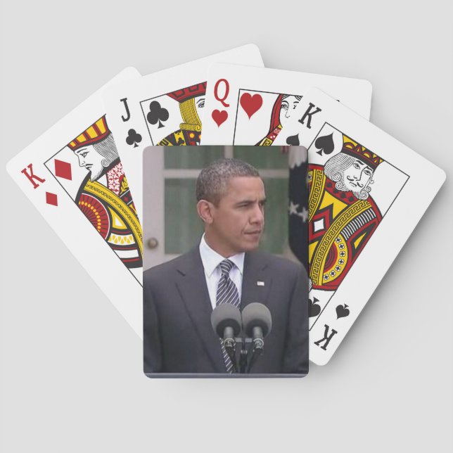 Baraja De Cartas Barack Obama (Reverso)