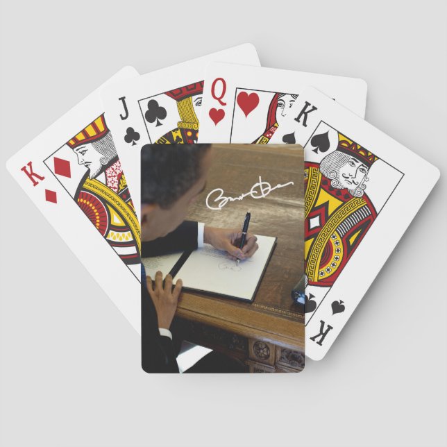 Baraja De Cartas Barack Obama (Reverso)