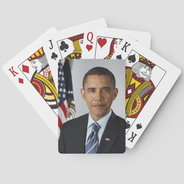 Baraja De Cartas Barack Obama (Reverso)