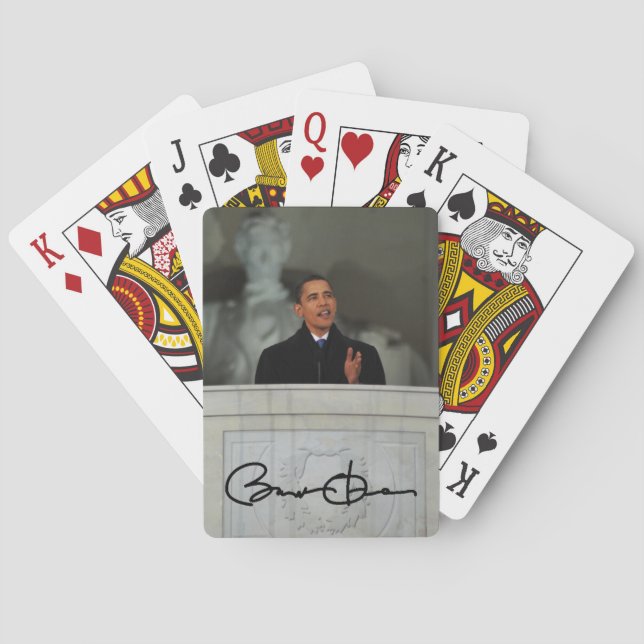 Baraja De Cartas Barack Obama (Reverso)