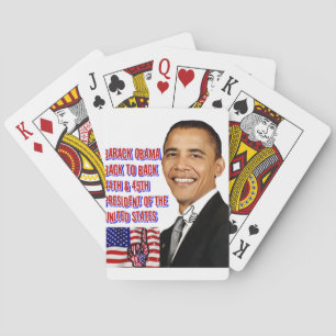 Baraja De Cartas Barack Obama, De Vuelta Al Principio