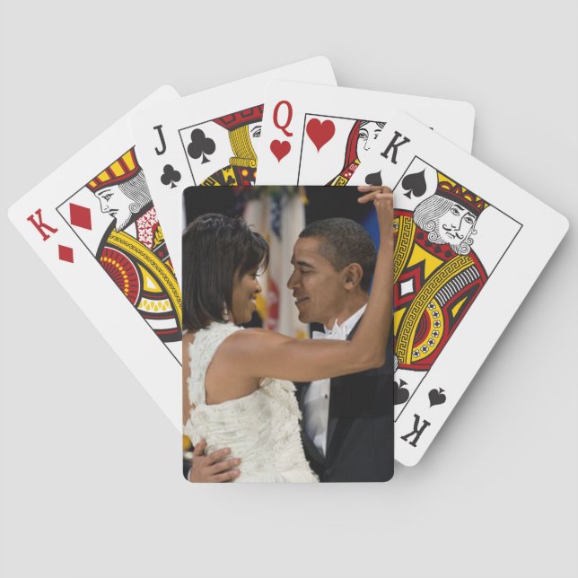 Baraja De Cartas Barack y Michelle Obama (Reverso)