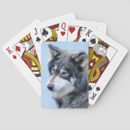 Baraja De Cartas Baraja de naipe del lobo