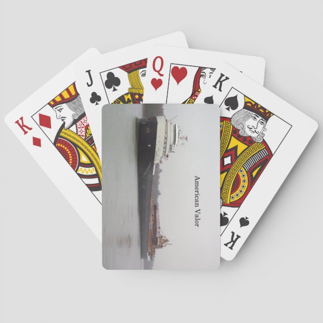 Baraja De Cartas barajas American Valor (Reverso)