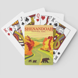 Baraja De Cartas Barajas de Osos en Shenandoah NP