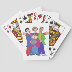 Baraja De Cartas Barbershoppers