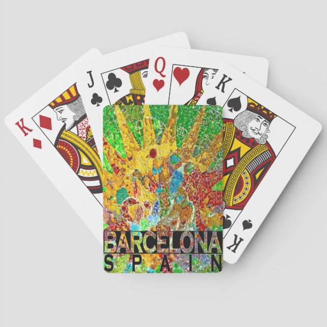 Baraja De Cartas Barcelona (Reverso)