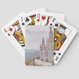 Baraja De Cartas Barcelona España Templo Expiatorio del Sagrado Cor
