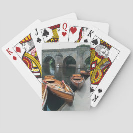 Baraja De Cartas Barcos en el río Durham