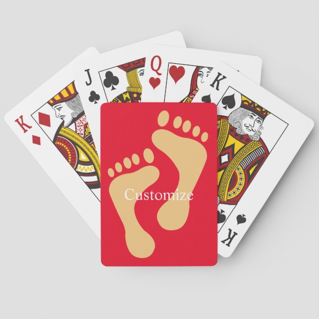 Baraja De Cartas Barefoot Beach Bum Thunder_Cove (Reverso)