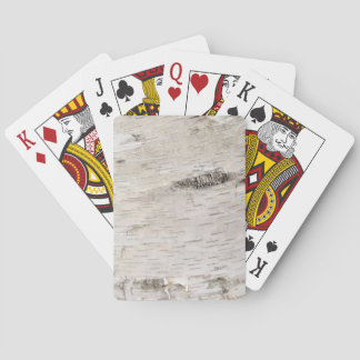 Baraja De Cartas Barquilla de Birch Blanca
