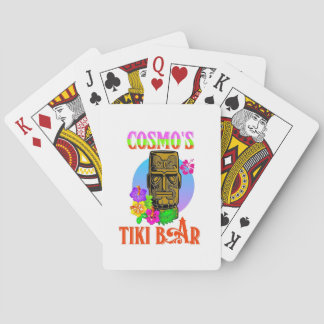 Baraja De Cartas Barra de Tiki de Cosmo