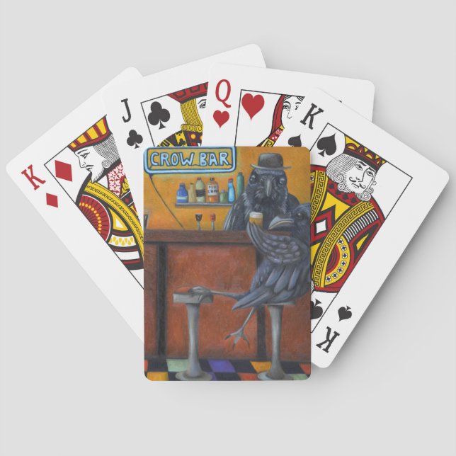 Baraja De Cartas Barra del cuervo (Reverso)