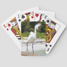 Baraja De Cartas Barrio Egret de Barro de Barro
