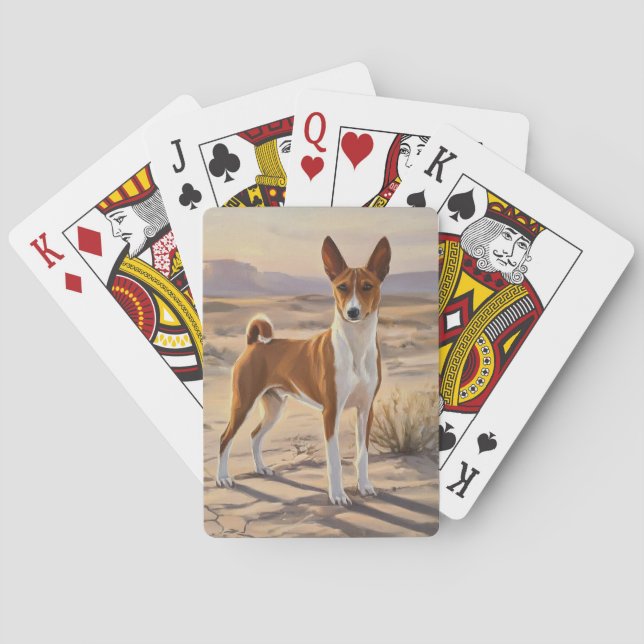 Baraja De Cartas Basenji (Reverso)