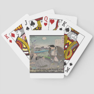 Baraja De Cartas Basho & Cita Famosa