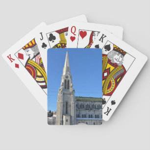 Baraja De Cartas Basílica de Santa Ana de Beaupre, Quebec, Canadá