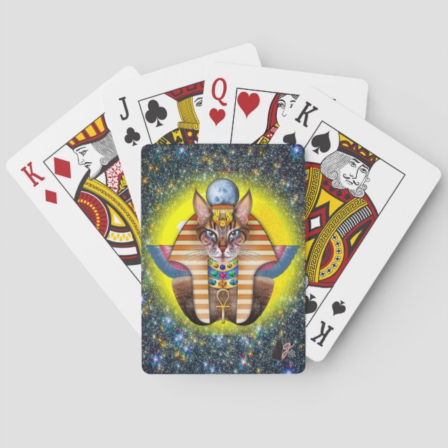 Baraja De Cartas Bastet (Reverso)
