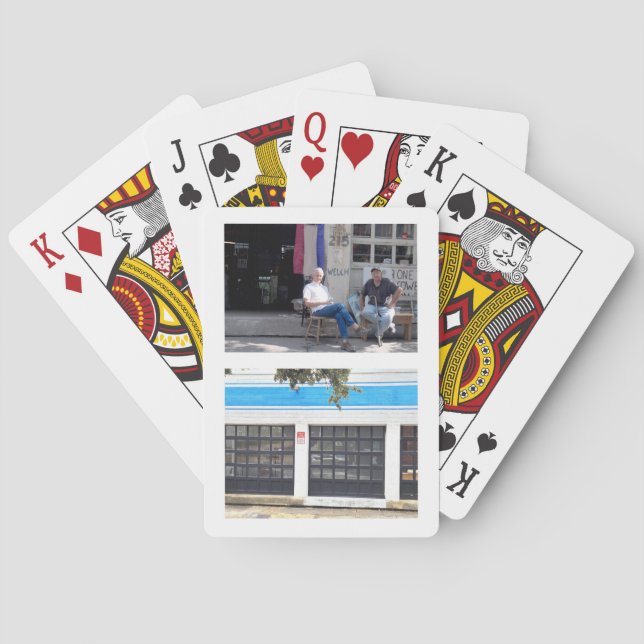 Baraja De Cartas basura texas (Reverso)