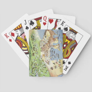 Baraja De Cartas Batalla de El Pireo, de la historia pictórica de t