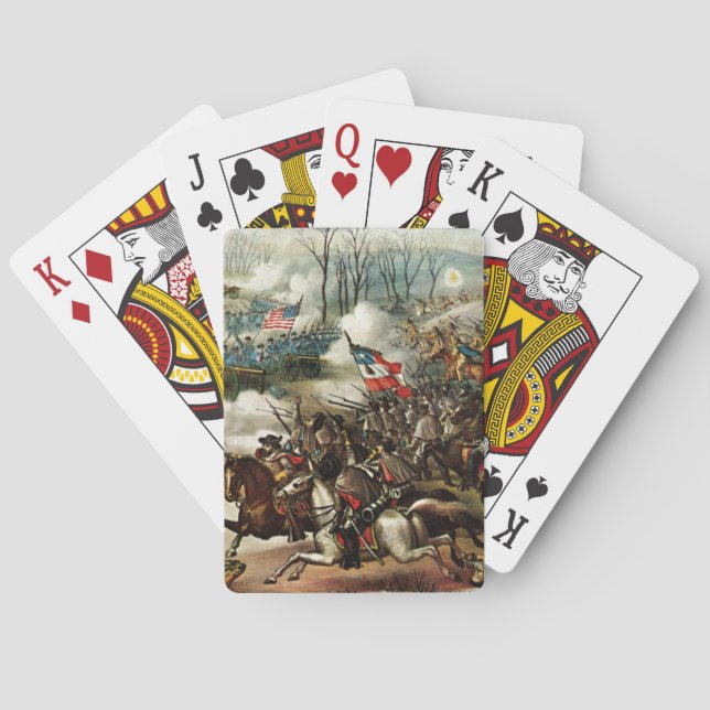 Baraja De Cartas Batalla de Pea Ridge (Reverso)