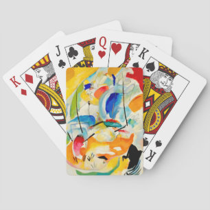 Baraja De Cartas Batalla del mar de Kandinsky 1913