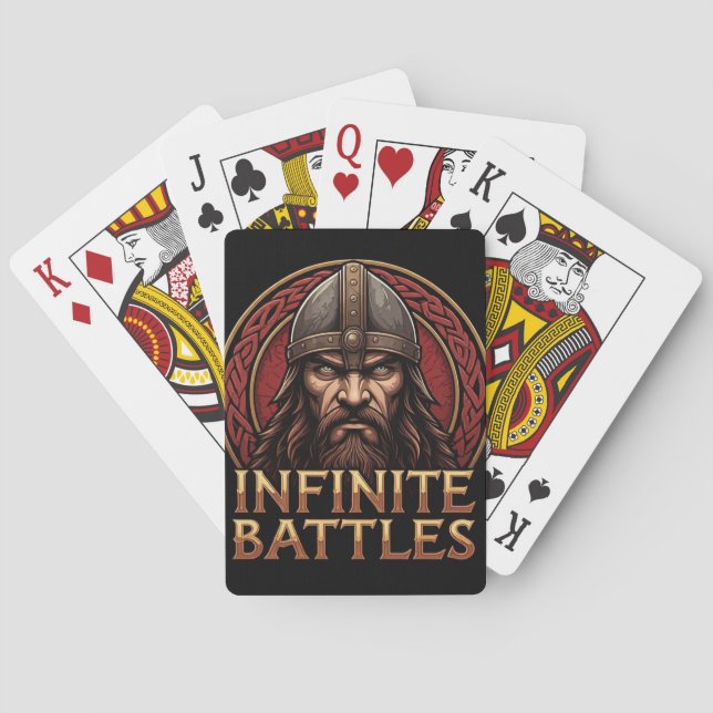 Baraja De Cartas Batallas infinitas (Reverso)