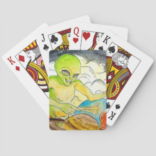 Baraja De Cartas Batería extranjero